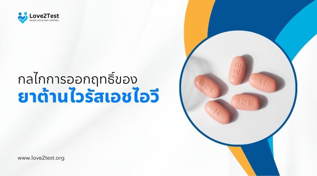 กลไกการออกฤทธิ์ของ ยาต้านไวรัสเอชไอวี