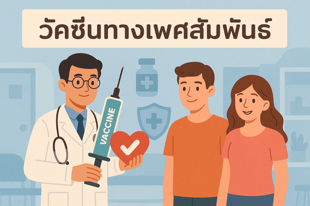 วัคซีนทางเพศสัมพันธ์ มีอะไรบ้าง? ป้องกันโรคร้ายก่อนสายเกินไป